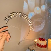 Resim Bir Parlayan Mutlu Doğum Günü Mektubu Başlığı, Parti Atmosferi, Fotoğrafçılık Aksesuarları, Doğum Günleri, Sinema Fotoğrafları vb. için Uygun, Karnaval/Mardi Gras/Maske 