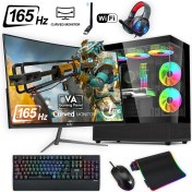 Resim İzoly Ventus 509 x Ryzen 7 5700X 16GB 512GB M.2 Nvme Rtx 3060 8gb 24" 165 Hz Oyuncu Masaüstü Bilgisayarı 