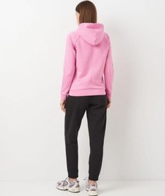 Resim Puma Classic Hooded Tracksuit Fl Kadın Polar Kapüşonlu Eşofman Takımı Siyah 