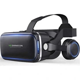 Resim VR SHINECON 3D Sanal Gerçeklik Gözlüğü Universal Uyumlu 3.5-6.2 Inç Bluetooth Özellikli 