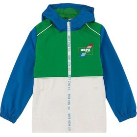 Resim U.S. Polo Assn. Erkek Çocuk Yeşil-mavi Mont Yeşil 