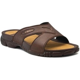 Resim Ceyo Erkek Terlik 3200-1 Kahve 