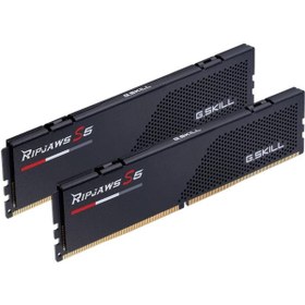 Resim G Skill Gskıll Ripjaws S5 Siyah Ddr5-5600mhz Cl28 32gb (2x16gb) Dual 1.35v F5-5600j2834f16gx2-rs5k GSkill