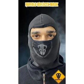Resim Motorcu ve Kuryeler Için Outdoor Rüzgar ve Antialerjik Yüz Koruma Motorcu Maske Balaklava Desenli 