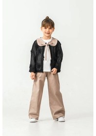 Resim Miss Melinda Kids Gül Dantelli Pantolonlu 3 Lü Kız Takım 9-12 Yaş -356770 - Siyah Siyah 