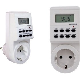 Resim Genel Markalar Clear Dijital Zaman Ayarlı Priz Tipi Programlanabilir Zaman Saati 