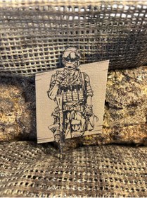 Resim THORSTORE Tactic Soldier Patch/Peç/Arma (8,5 x 5cm) 