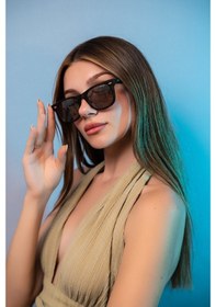 Resim Montblack Mb 6802 C3 Wayfarer Erkek Güneş Gözlüğü Kahverengi 