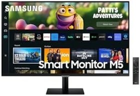 Resim Samsung M5 LS32CM500EUXUF 32" 4 ms Smart Full HD Monitör 
