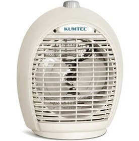 Resim Kumtel LX-6331 2000 W Krem Fanlı Isıtıcı 