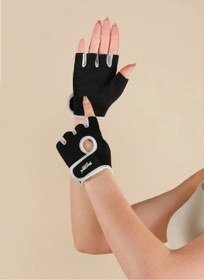 Resim BGA Kadın spor halter eldiveni fitness yoga bisiklet egzersiz eldiveni stadart beden 