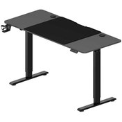 Resim Adore Mobilya Gaming Maestro-X Yükseklik Ayarlı Oyuncu Masası - Siyah 140x72-117x60 CM 