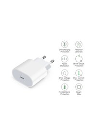 Resim Apple Uyumlu iPad Pro 11 inç 3.Nesil 20W Usb-C Girişli Hızlı Şarj Adaptörü - İthalatçı Garantili 