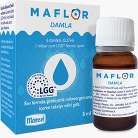 Resim Maflor LGG Probiyotik Damla 8ml 