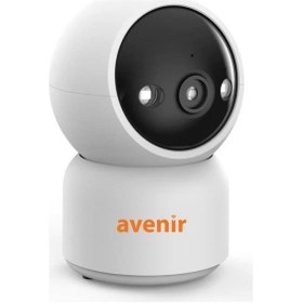 Resim Avenir Av-s214 3mp Çift Yönlü Ses 360 Dönebilen Bebek Kamerası 3mp 