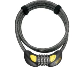 Resim Onguard 8064 Terrıer Combo Şifreli Işıklı Bisiklet Kiliti 