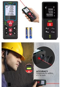Resim Stilmax Lzr6085 60mt Yüksek Hassasiyetli Mesafe Ölçer Lazermetre 