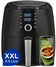 Resim Digital Fastfryer Xxl 8.5l ( Yağsız Fritöz Airfryer ) Haf-06 