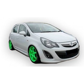 Resim Paşa Opel Corsa D 2007 - 2015 Opc Yan Marşpiyel Seti Plastik 