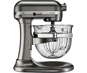 Resim Kitchenaid Pro 600 Deluxe Stand Mixer, Black Storm, 6 Qt 