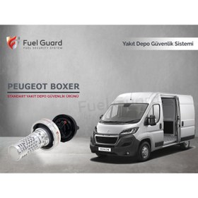 Resim FUEL GUARD Peugeot Boxer Kamyon-kamyonet Yakıt Depo Güvenlik Cihazı (ALÜMİNYUM KAPAK HEDİYELİ) 