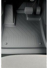 Resim Hitaks Vw Caddy 5 Paspas 2021+ Uyumlu Siyah 4d Havuzlu Oto Paspas 