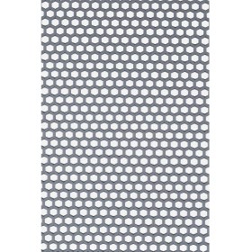 Resim TBM Plastik Kaydırmaz Gri Bal Petek Paspas EN:120cm 120 x 90 cm 