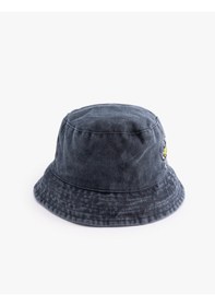 Resim Koton Pamuklu Nakış Detaylı Bucket Şapka Lacivert 5skb40012aa Lacivert 