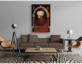 Resim StellaStore Gentile Bellini - Fatih Sultan Mehmet 50 X 70 Cm,30 X 40 