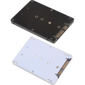 Resim 2 Parça M.2 Ngff Ssd'ye Sata 2.5 '' Adaptör Dönüştürücü Kartı ve Muhafaza Kılıfı # 2 