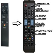 Resim Ata Elektronik Samsung Akıllı Kumanda BN59-01220D Tizen J Serisi Yedek Kumanda BN59-01220D MZ1078 