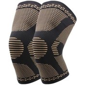 Resim Dinosaurs 2 Adet Artrit Ağrı Desteği Için Bakır Dizlik Dizlik Diz Kol Sıkıştırma Spor Diz Pedleri Wrap Voleybol Diz Eklemi Yeşil 