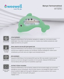 Resim Wtb110 Banyo Termometresi Yeşil 