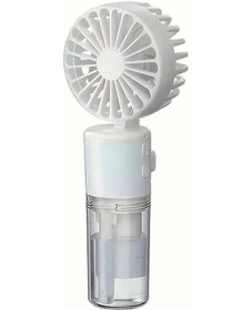 Resim Yaz İçin Mini Şarj Edilebilir El Tipi Vantilatör Cloud D Beyaz, 