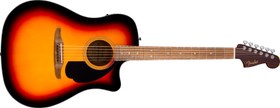 Resim Fender 0974220500 California Standard Redondo Ce Elektro Akustik Gitar (3-color Sunburst) | Masif Ladin Üst, Fishman Preamp Sistemi Ve Eğimli Kasa Tasarımı 