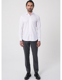 Resim Bisse Regular Fit İtalyan Yaka Pamuk Pembe Erkek Gömlek Gmeks4k242034 E29 Pembe 
