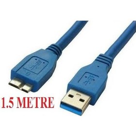 Resim Alfais 4623 1.5 Metre USB 3.0 HDD Taşınabilir Disk Kablosu 