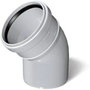 Resim Fırat 110/45 Pvc Açık Dirsek 