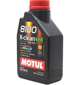 Resim Motul 8100 X-Clean Efe C2/C3 5W-30 Tam Sentetik Motor Yağı 6 x 1 L 