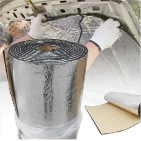 Resim Türkeli Kaput Altı Alüminize Folyolu Kaucuk Ses Yalıtım Levhası 6-9 mm 100X150 