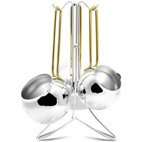 Resim Cvs Dn 12202 Standlı Cezve Seti Gold 