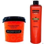 Resim Morfose Mavi Toz Saç Açıcı Oryal 1 KG Ve 20 Vol Oksidan 1 L 