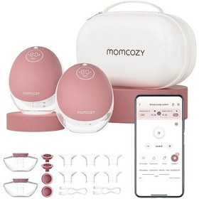 Resim Momcozy M9 Upgrade Akıllı Elektrikli Göğüs Pompası, 2 Li Set, 15 Kademeli, Sessiz 