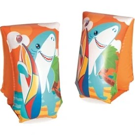 Resim Sevimli Hayvan Desenli Büyük Çocuk Deniz Kolluğu (6-12 Yaş) 