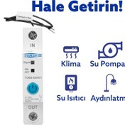 Resim Tomzn WiFi Akıllı Voltaj Ve Akım Koruma Rölesi, Dahili Enerji Ölçer 63a Ewelink Uyumlu - Tek Kutup 