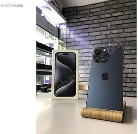 Resim Apple iPhone 15 Pro Max İkinci El YD | 256 GB | Mavi 