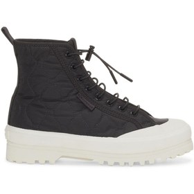 Resim Superga 2644 Alpina Quilted Nylon Kadın Siyah Günlük Ayakkabı KADIN LS AYAKKABI S7128XW 