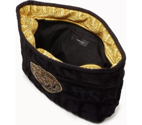 Resim Versace Barocco Seyahat Eşyaları Organizatörü, Couture Lüks Seyahat Çanta 