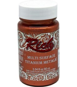 Resim Rich Multi Surface Titanium Metalik Boya 90 Cc. 2534 Bakır 