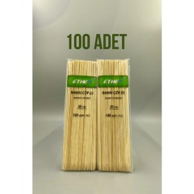 Resim Ethex Bambu Çöp Şiş 100 Adet 
